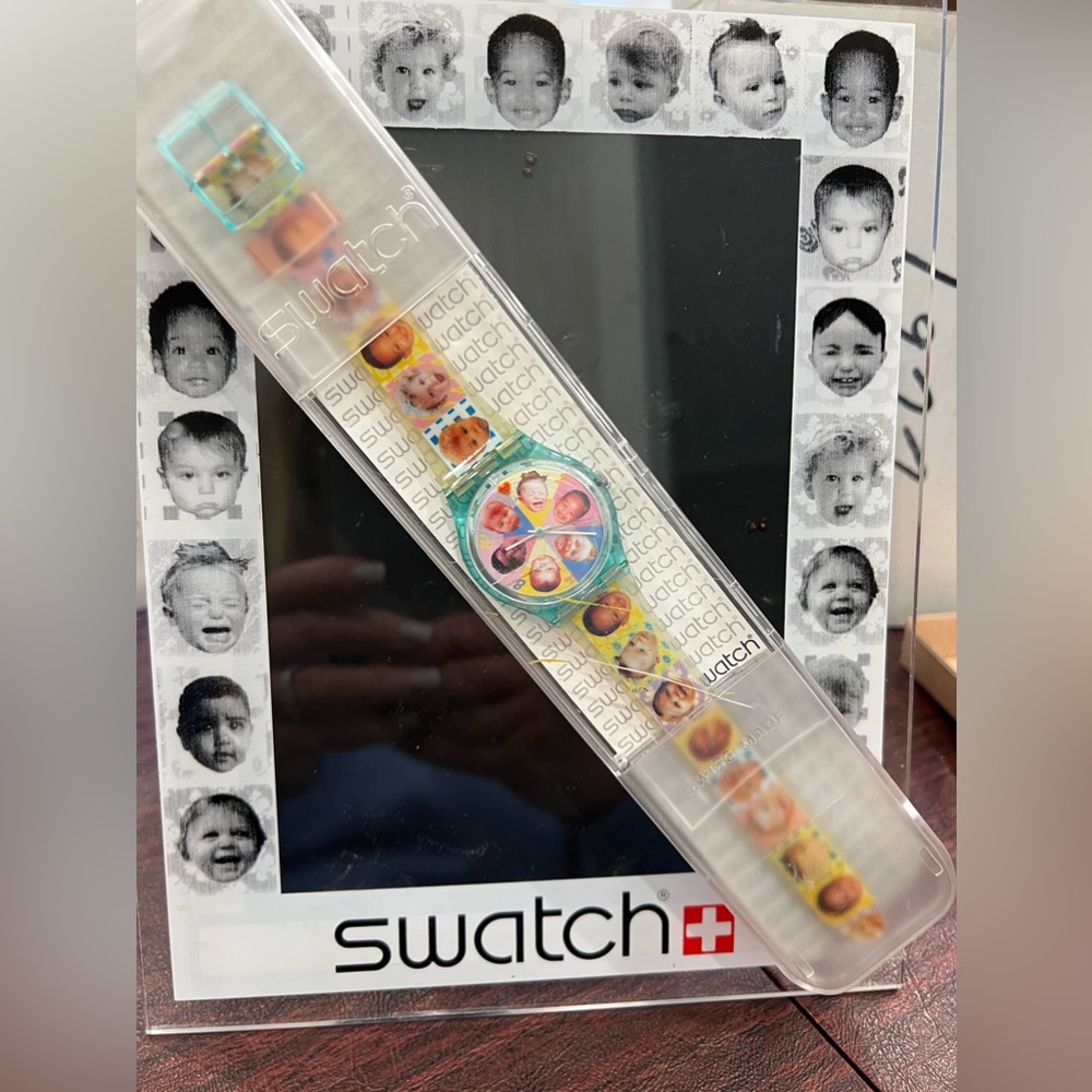 Baby face swatch on baby face frame
